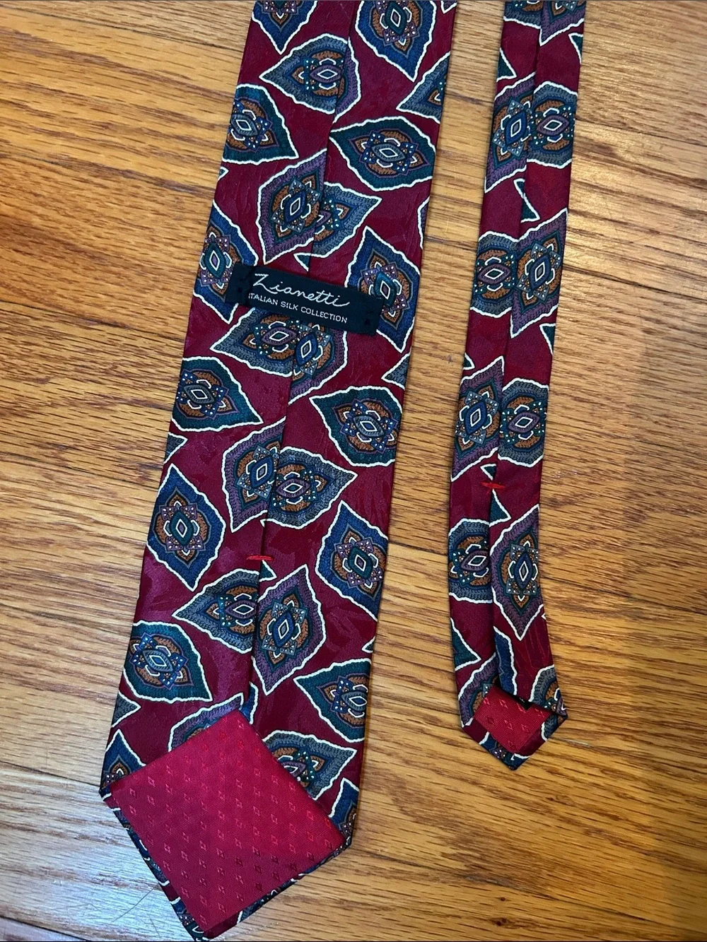 Men's Zianetti Italian Silk Collection Tie